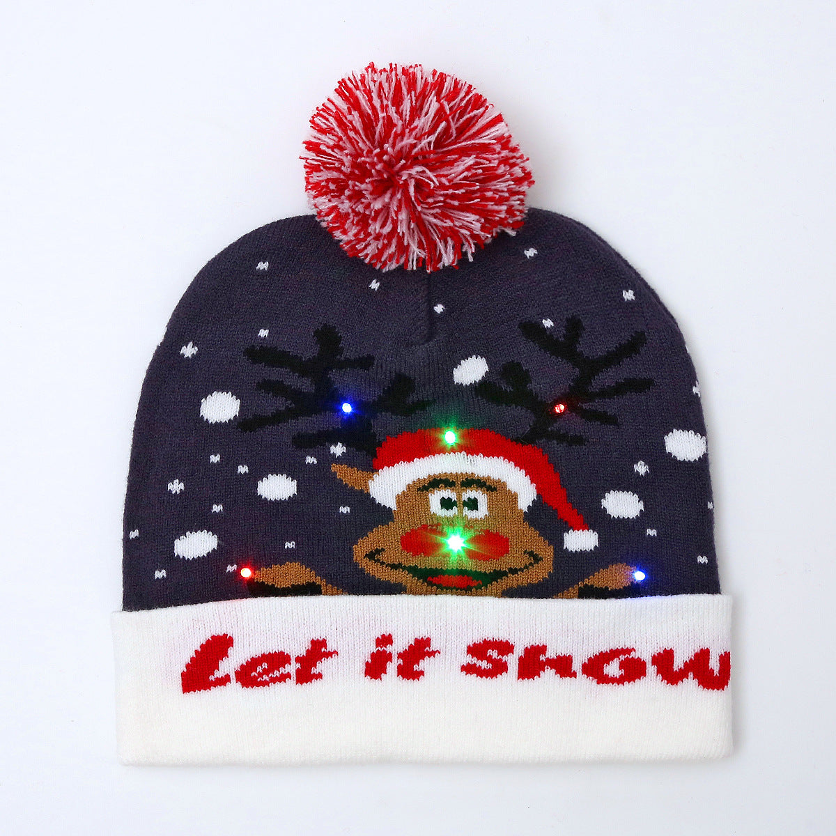 Wholesale Jacquard Christmas beanie